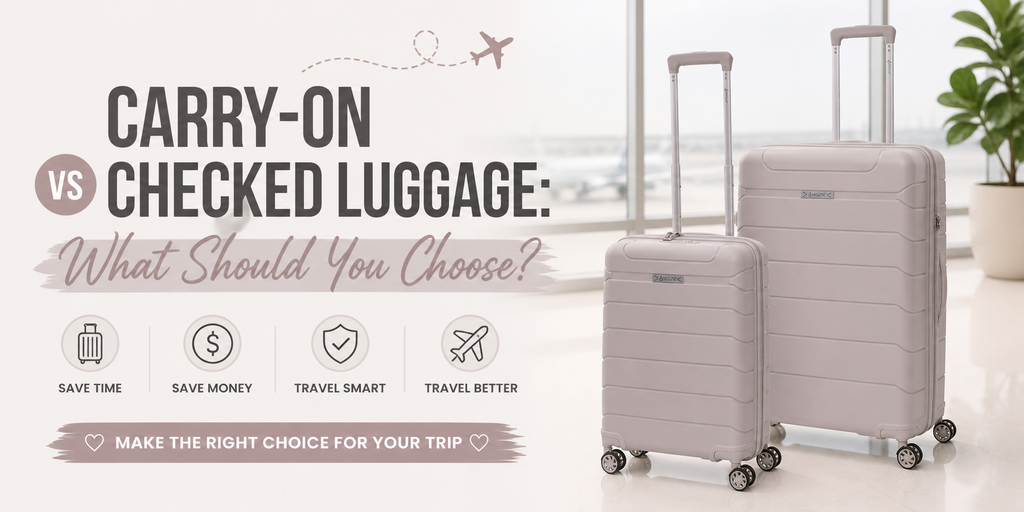 Carry-On vs Checked Luggage: What Should You Choose?