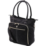 Aerolite 45x36x20 Easyjet Maximum Size Approved Laptop Bag - Fits up to 16.5", Overnight Hand Cabin Luggage Shoulder Bag Quilted with 10 Year Warranty (Black) - Aerolite UK