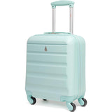 Aerolite 45x36x20cm easyJet Maximum Size Hard Shell Carry On Hand Cabin Luggage Underseat Flight Suitcase with 4 Wheels - Aerolite UK