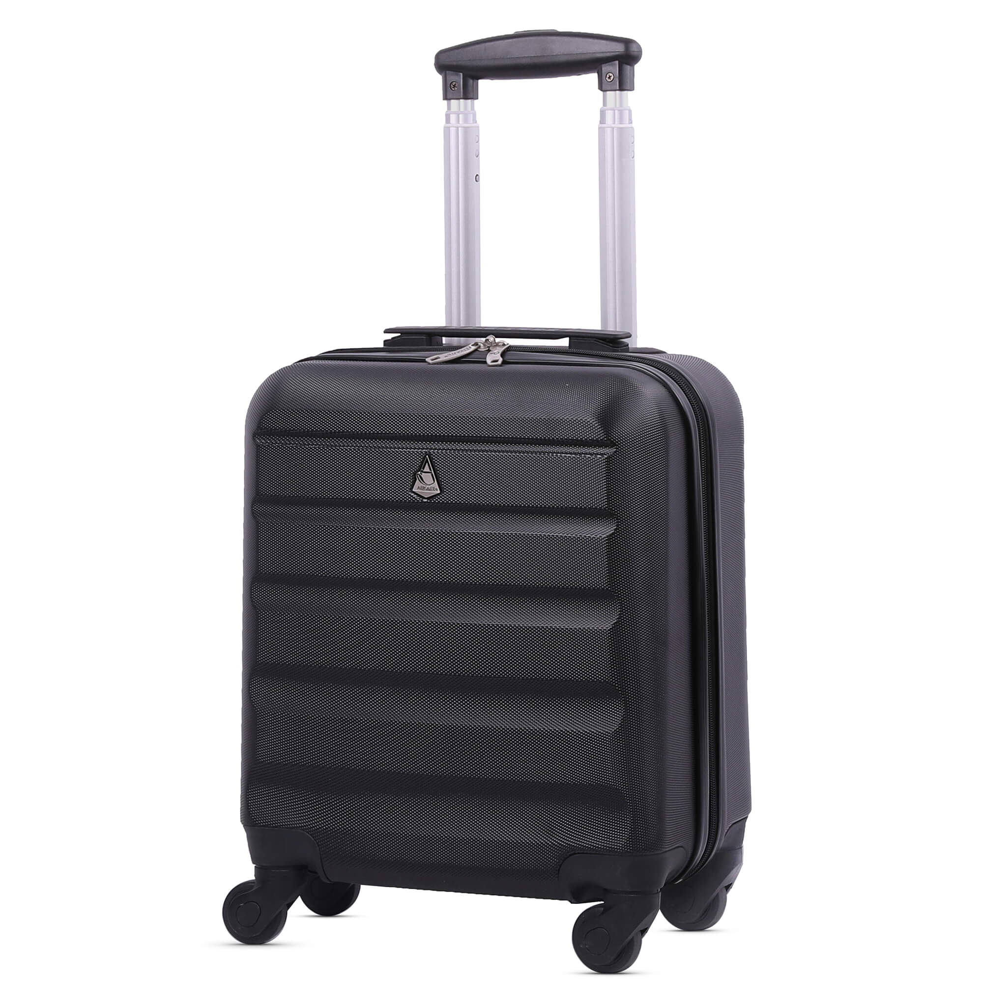 Aerolite 45x36x20cm easyJet Maximum Size Hard Shell Carry On Hand Cabin Luggage Underseat Flight Suitcase with 4 Wheels - Aerolite UK