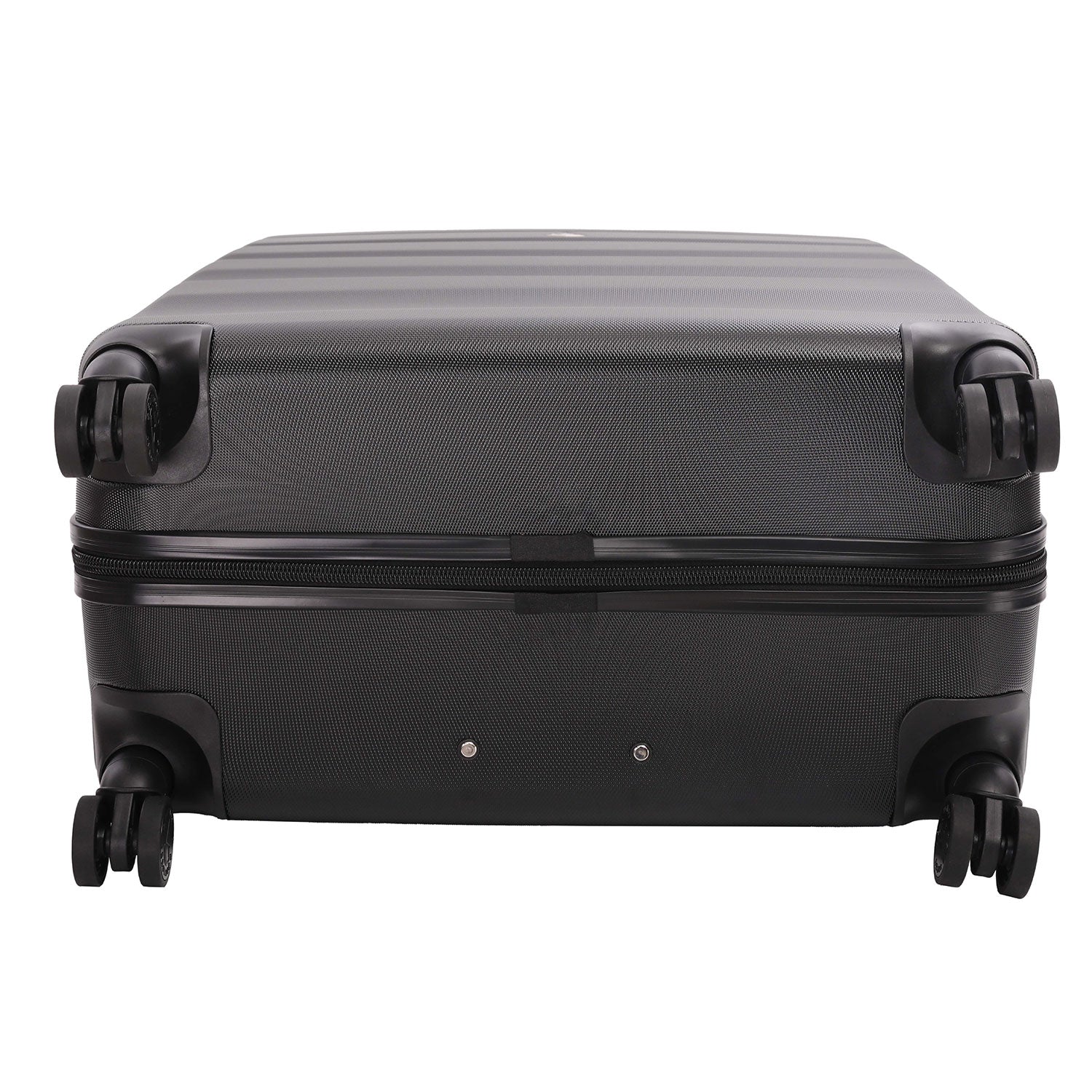 Person with Aerolite suitcase outdoors
