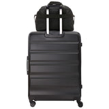 Aerolite suitcase with cabin bag stacked