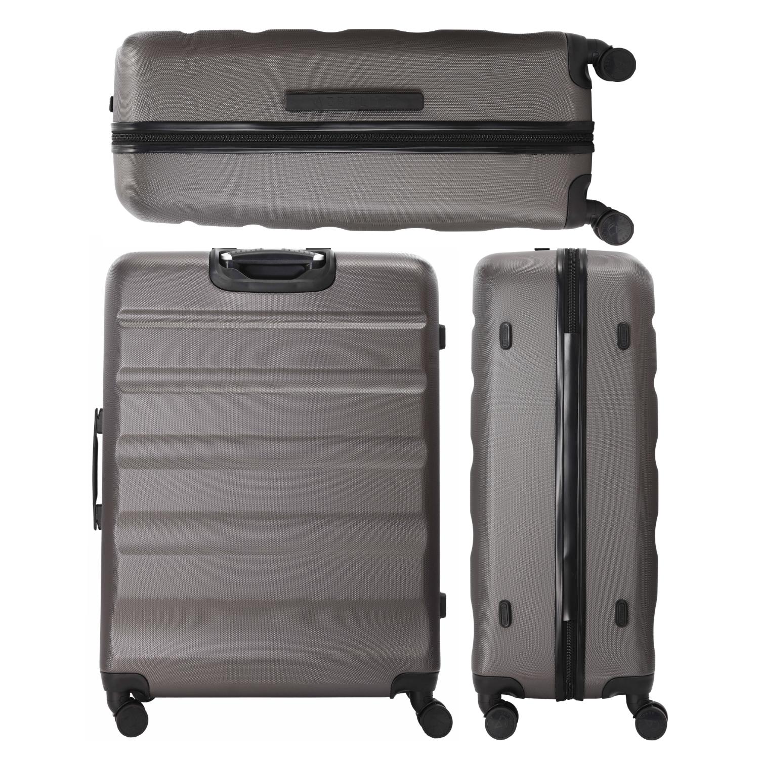 Aerolite suitcase multiple angle views