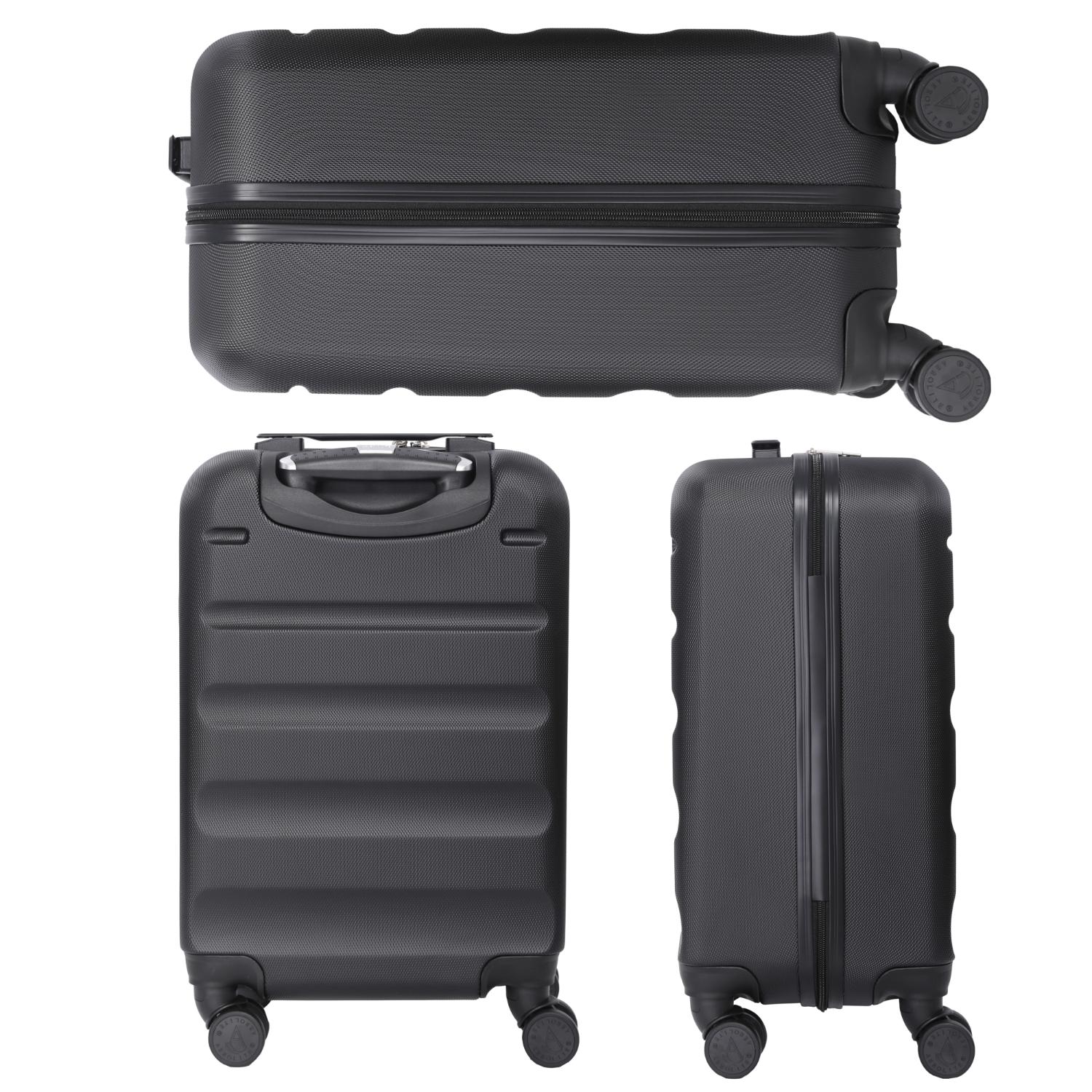 Aerolite suitcase multiple angle views