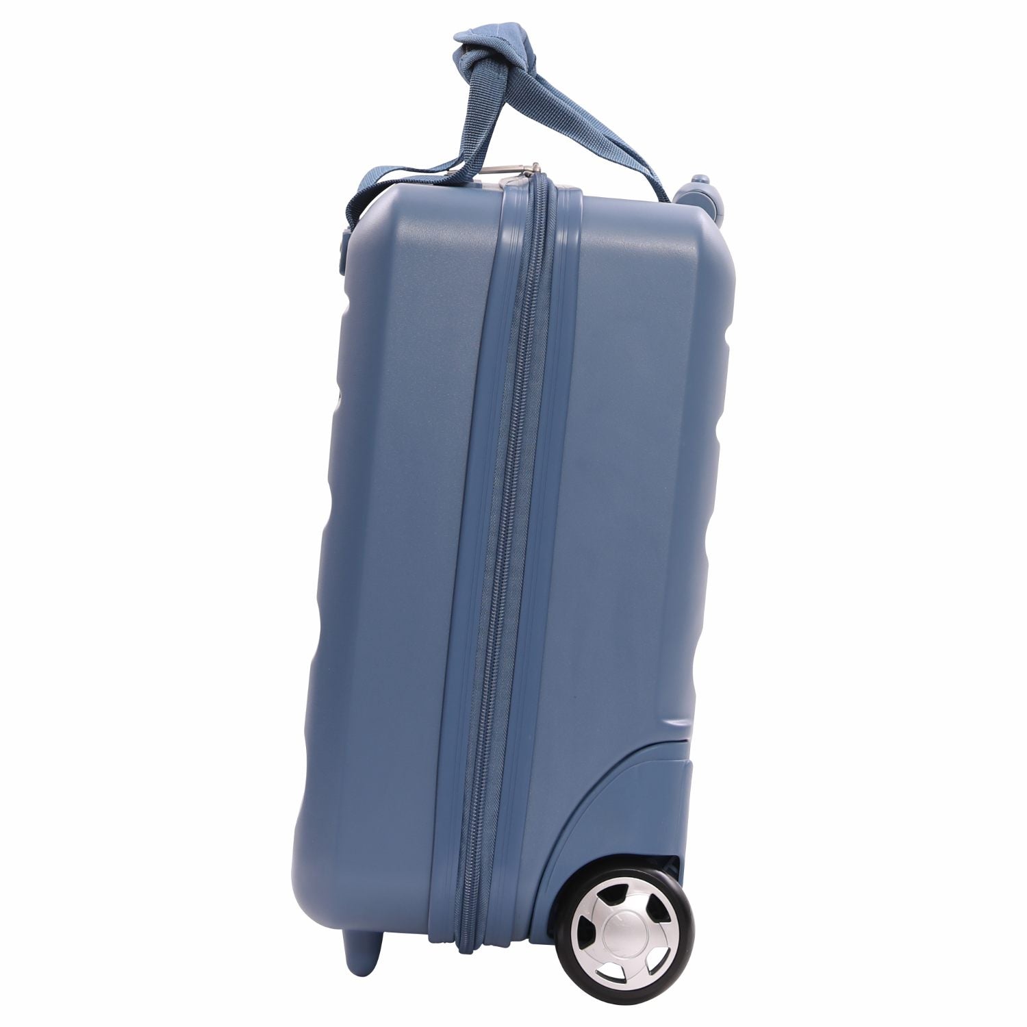 Aerolite Ryanair Approved Cabin Bag 40x20x25cm – Lightweight 2-Wheel Hard Shell Underseat Trolley with TSA Lock – Eco-Friendly Interior – Blue