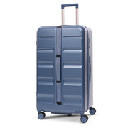 Aerolite 101L Large Trunk Suitcase with 4+1 Spinner Wheels, ABS Hard Shell Luggage with TSA Lock, Lightweight Check-in Travel Suitcase Trunk - Blue