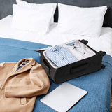 Aerolite Ryanair Priority Boarding Cabin Lightweight 2 Piece Carry On Hand Cabin Luggage Set Bundle - 55x35x20cm Suitcase + 40x20x25cm Holdall