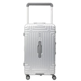 Aerolite Zipperless  Aluminium Frame Trunk, Premium Trunk Suitcase, TSA Latch-Lock, Aluminium Frame, Silent Hinomoto Wheels, 97.6L Large Luggage