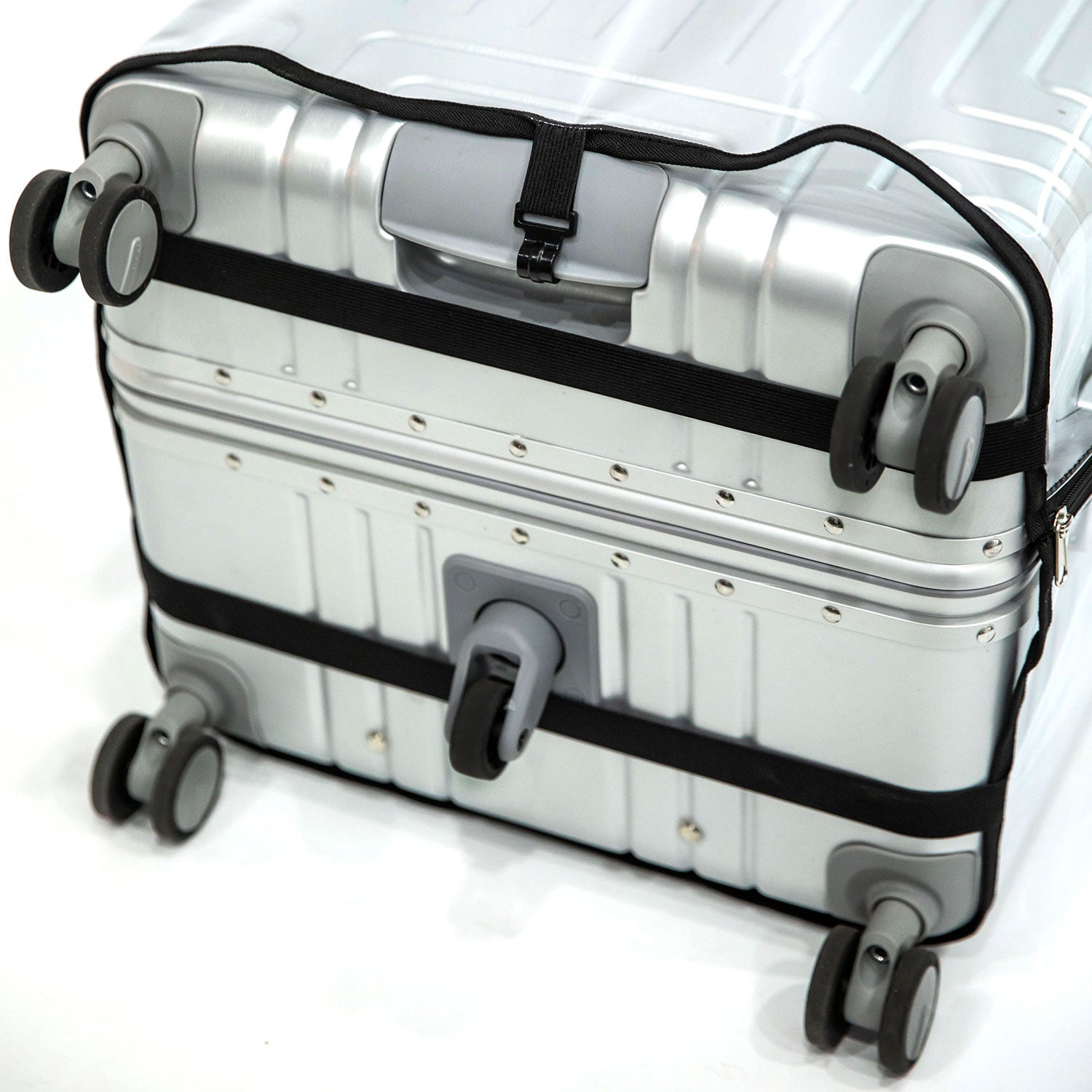 Aerolite Zipperless  Aluminium Frame Trunk, Premium Trunk Suitcase, TSA Latch-Lock, Aluminium Frame, Silent Hinomoto Wheels, 97.6L Large Luggage