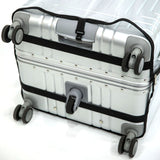 Aerolite Zipperless  Aluminium Frame Trunk, Premium Trunk Suitcase, TSA Latch-Lock, Aluminium Frame, Silent Hinomoto Wheels, 97.6L Large Luggage