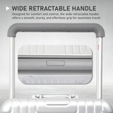 Aerolite Zipperless  Aluminium Frame Trunk, Premium Trunk Suitcase, TSA Latch-Lock, Aluminium Frame, Silent Hinomoto Wheels, 97.6L Large Luggage