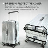 Aerolite Zipperless  Aluminium Frame Trunk, Premium Trunk Suitcase, TSA Latch-Lock, Aluminium Frame, Silent Hinomoto Wheels, 97.6L Large Luggage