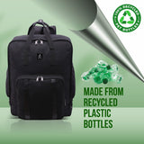 Aerolite 45x36x20 Easyjet Maximum Size Backpack With Removable Small Carry Pouch Recycled Eco-Friendly Shower-Resistant Cabin Luggage Approved Travel Carry On Flight Rucksack with 10 Year Warranty - Aerolite UK
