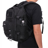 Aerolite 45x36x20cm easyJet Maximum Premium Quality Tactical Backpack, Made From Recycled Eco - Friendly Shower - Resistant Material, 10 Year Brand Warranty + Luggage Scale + TSA Lock - Aerolite UK