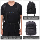 Aerolite 45x36x20cm easyJet Maximum Premium Quality Tactical Backpack, Made From Recycled Eco - Friendly Shower - Resistant Material, 10 Year Brand Warranty + Luggage Scale + TSA Lock - Aerolite UK