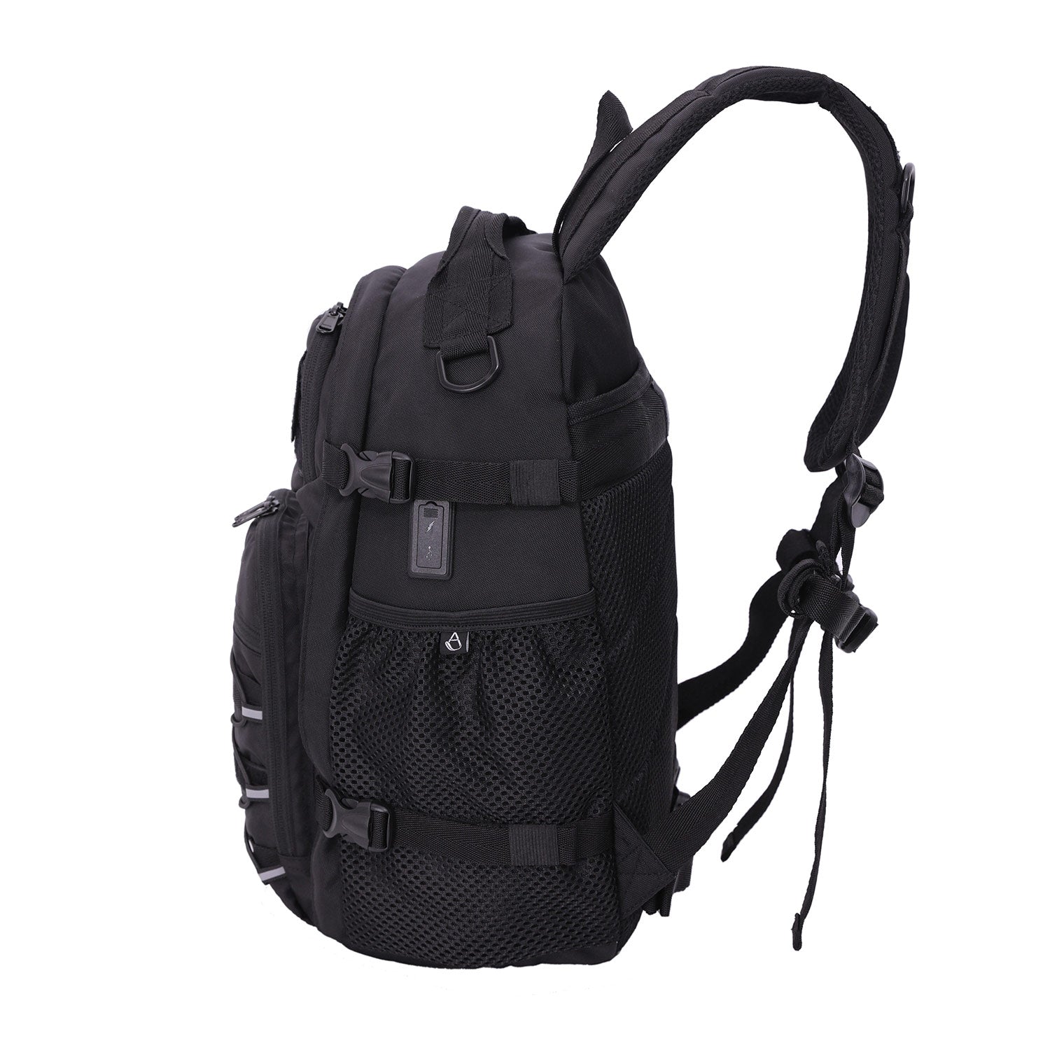 Aerolite 40x20x25 Ryanair Maximum Size Tactical Backpack Eco-Friendly Shower-Resistant Cabin Luggage Camping Hiking Trekking 20L Approved Travel Carry On Flight Rucksack with 10 Year Warranty - Aerolite UK