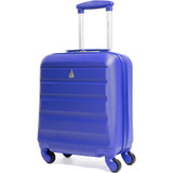Aerolite 45x36x20cm easyJet Maximum Size Hard Shell Carry On Hand Cabin Luggage Underseat Flight Suitcase with 4 Wheels - Aerolite UK
