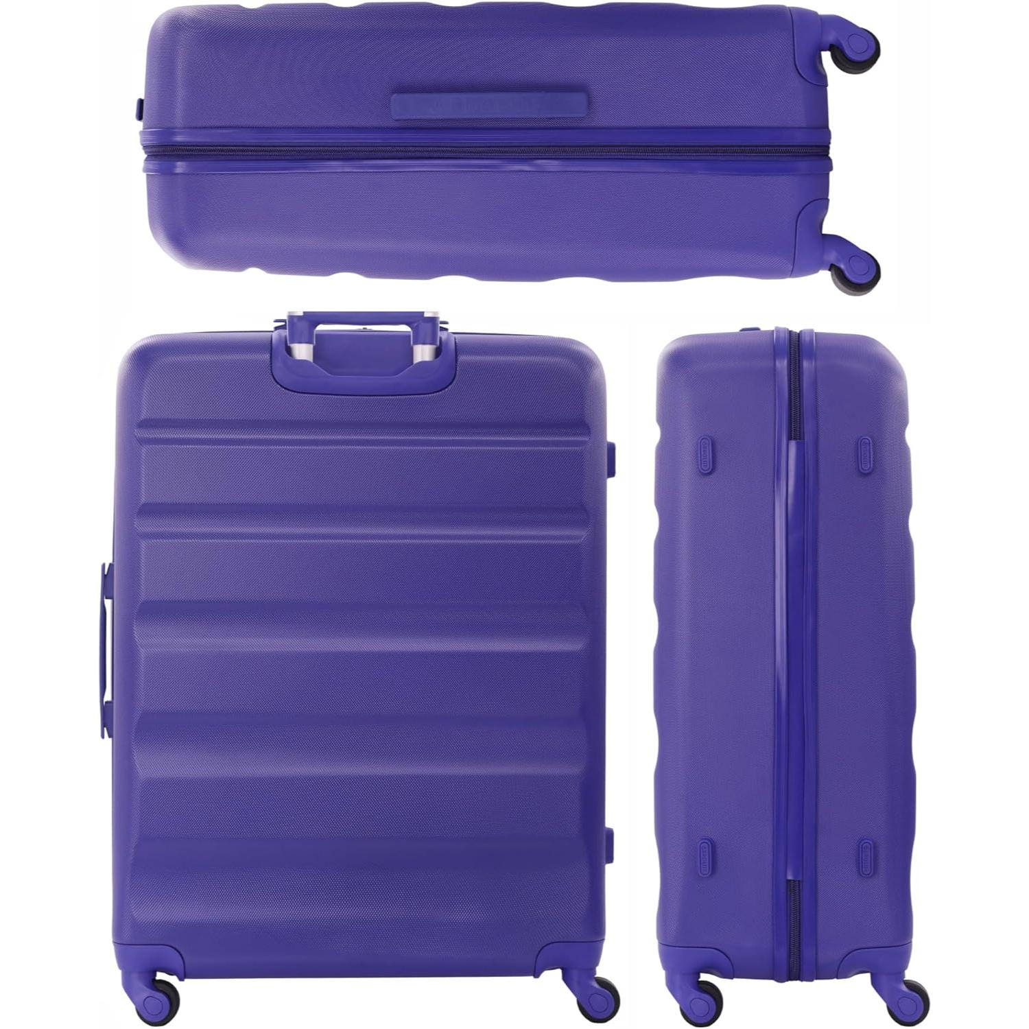Aerolite 29" Large Lightweight Hard Shell Luggage Suitcase Spinner Suitcase with 4 Wheels, (79x58x31cm), 127L - Aerolite UK