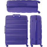 Aerolite 29" Large Lightweight Hard Shell Luggage Suitcase Spinner Suitcase with 4 Wheels, (79x58x31cm), 127L - Aerolite UK