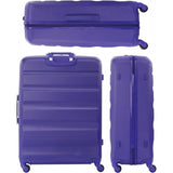 Aerolite 25" (69x50x27cm) Medium Lightweight Hard Shell Luggage Suitcase with 4 Wheels, 82L Capacity - Aerolite UK