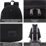 Aerolite 40x30x10 Lufthansa Maximum Size Backpack Recycled Eco-Friendly Shower-Resistant Cabin Luggage Travel Approved For British Airways, easyJet Swiss and Austrian Airlines with 10 Year Warranty - Aerolite UK