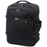 Aerolite Expandable (55x40x20cm) to (55x40x23cm) Ryanair (Priority) Maximum Allowance Lightweight Cabin Hand Luggage 2 Wheels + 40x30x20cm Wizz Air Maximum Size Eco - Friendly Backpack - Aerolite UK
