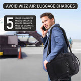 Aerolite 40x30x20 Wizz Air Maximum Size Backpack Eco-Friendly Cabin Luggage Approved Travel Carry On Holdall Lightweight Shoulder Bag Flight Rucksack with YKK Zippers 5 Year Warranty - Aerolite UK