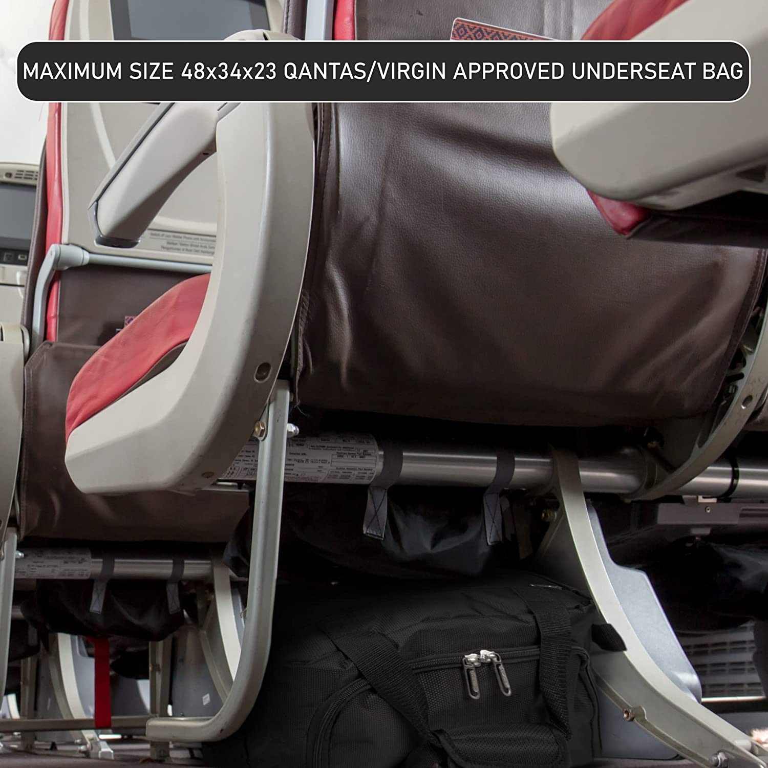 Aerolite 40x30x20cm Ryanair & Wizz Air Maximum Size Eco-Friendly ♻️ Cabin Bag, Holdall, Flight Bag with 5 Year Guarantee