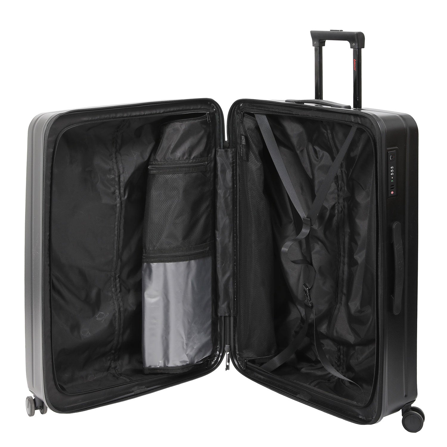 Aerolite M-Lite 29” Extra Large Premium Suitcase – Durable PP Polypropylene, Huge 118L Capacity, 76x50x30cm Check-In Luggage, TSA Lock, Phone Holder, Silent Hinomoto Wheels, Pack Up To 32 KGs, 15 Years Brand Guarantee