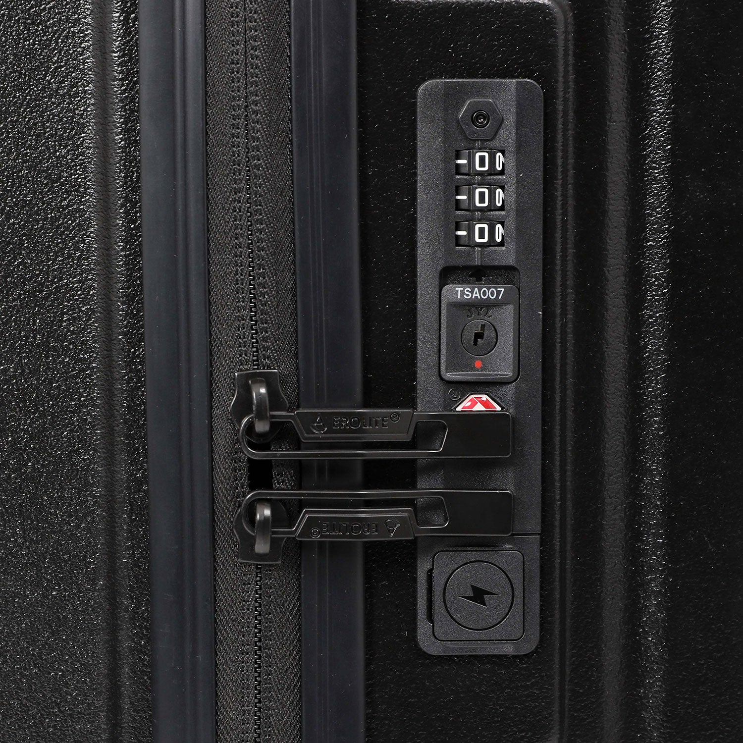 Aerolite M-Lite Premium 56x45x25cm Easyjet Plus Cabin Suitcase with USB Port, TSA Lock, Silent Hinomoto Wheels, Lightweight Polypropylene, 15-Year Warranty