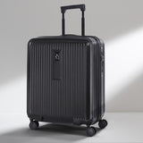 Aerolite M-Lite Premium 56x45x25cm Easyjet Plus Cabin Suitcase with USB Port, TSA Lock, Silent Hinomoto Wheels, Lightweight Polypropylene, 15-Year Warranty