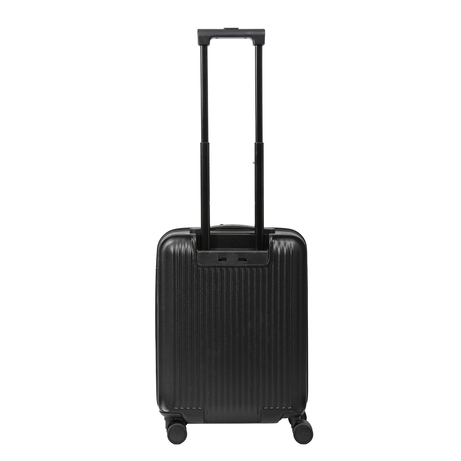 Aerolite M-Lite Smart 21” Cabin Suitcase – Silent & Smooth Hinomoto Wheels with Brake Button, Front Laptop Pocket, Durable PP Polypropylene, USB Charging, TSA Lock, 55x40x23cm