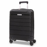 Aerolite Premium PP 2-Piece Luggage Set, Lightweight Polypropylene Hard Shell Suitcases with 4 Dual Spinner Wheels & TSA Lock, Expandable Cabin (21”), Large (28”), Expandable Carry-On Case Included – Black