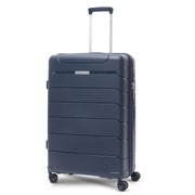 Aerolite 28” Large 100L Lightweight Polypropylene (PP) Check-In Suitcase – Hard Shell Luggage with Spinner Wheels, TSA Lock & Waterproof Pocket, Navy