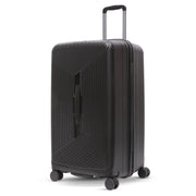 Aerolite 108L Extra-Large Travel Trunk – Durable Polypropylene Shell, 4 Dual-Wheel Spinner, TSA Lock, YKK Zippers & Fresh-Lining Interior – Black