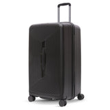 Aerolite 108L Extra-Large Travel Trunk – Durable Polypropylene Shell, 4 Dual-Wheel Spinner, TSA Lock, YKK Zippers & Fresh-Lining Interior – Black