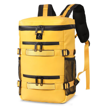 Aerolite Waterproof Backpack – Ryanair & Wizz Air Free Underseat Size 40×20×25 cm, 20L Cabin Rucksack with 14″ Laptop Sleeve, Multiple Pockets & Travel Essentials – Mango