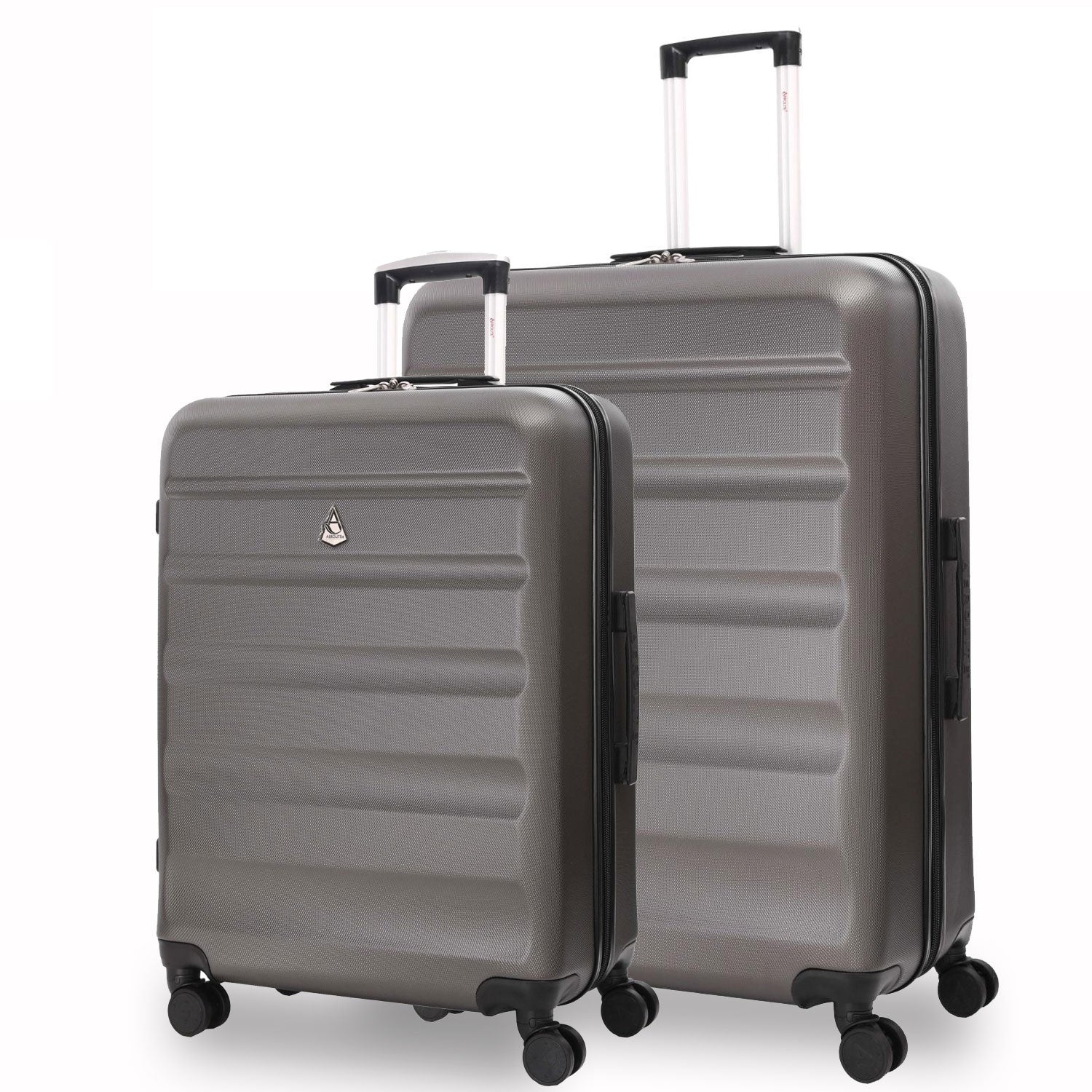 Aerolite Lightweight Hard Shell Suitcase Luggage Set with 4 Spinner Wheels (Cabin, Medium & Large) - Aerolite UK