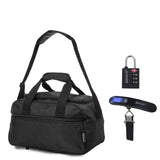 Aerolite (40x20x25cm) Approved for Ryanair Free Allowance Holdall Cabin Underseat Bag with Digital Luggage Scale, and TSA Approved Three Dial Combination Lock
