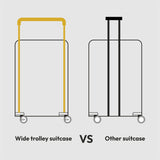 Aerolite M-Lite Trunk – Premium 77cm 100.4L Capacity Check-In Suitcase, Durable PP Polypropylene, TSA Lock, 8+1 Silent Hinomoto Wheels, Luxury Eco Interior, 15-Year Guarantee, Pack Up To 32Kg
