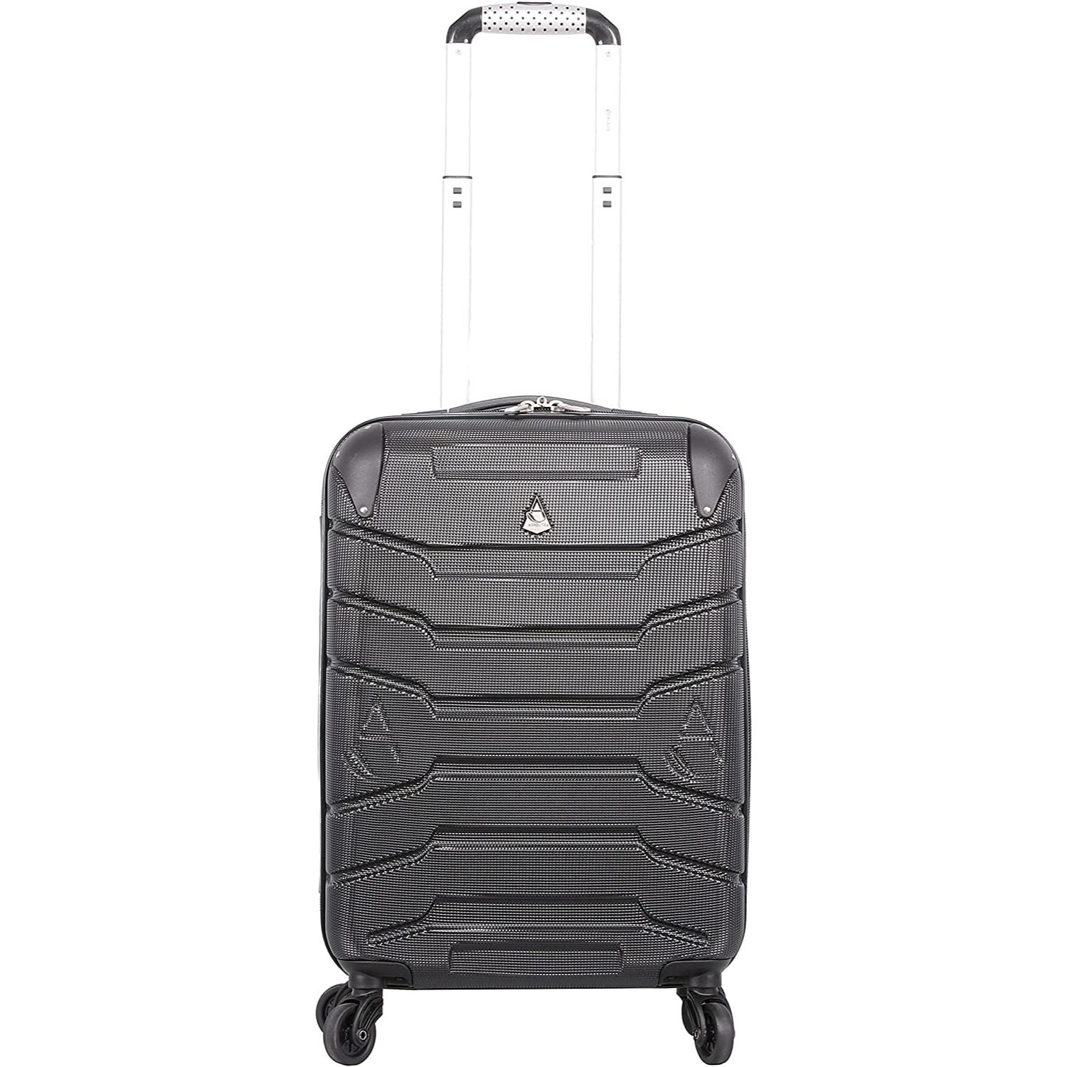Aerolite Lightweight 4 Wheel ABS Hard Shell Travel Spinner Luggage Suitcases With Inbuilt Luggage Scale (25" & 29"), 3-Digit Combination Barrel Padlock, 5 Year Warranty (Cabin 21", Medium 25", Large 29") - Aerolite UK