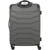 Aerolite Lightweight 4 Wheel ABS Hard Shell Spinner Luggage (21” Cabin , 25” Medium Hold, 29” Large Hold) With inbuilt USB Port (21"), Inbuilt Luggage Scale (25" & 29"), Charcoal