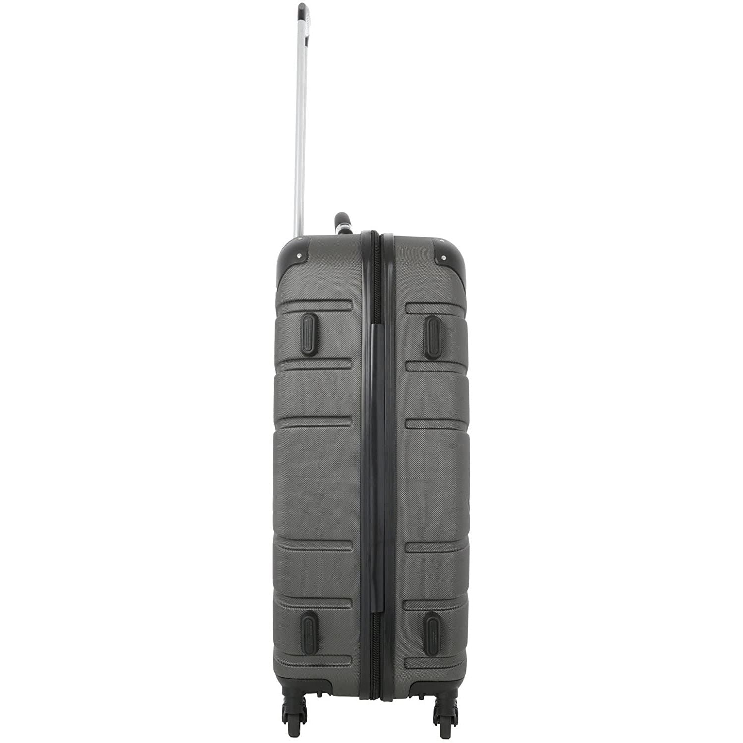 Aerolite Lightweight 4 Wheel ABS Hard Shell Travel Spinner Luggage Suitcases With Inbuilt Luggage Scale (25" & 29"), 3-Digit Combination Barrel Padlock, 5 Year Warranty (Cabin 21", Medium 25", Large 29") - Aerolite UK