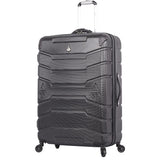 Aerolite Lightweight 4 Wheel ABS Hard Shell Travel Spinner Luggage Suitcases With Inbuilt Luggage Scale (25" & 29"), 3-Digit Combination Barrel Padlock, 5 Year Warranty (Cabin 21", Medium 25", Large 29") - Aerolite UK