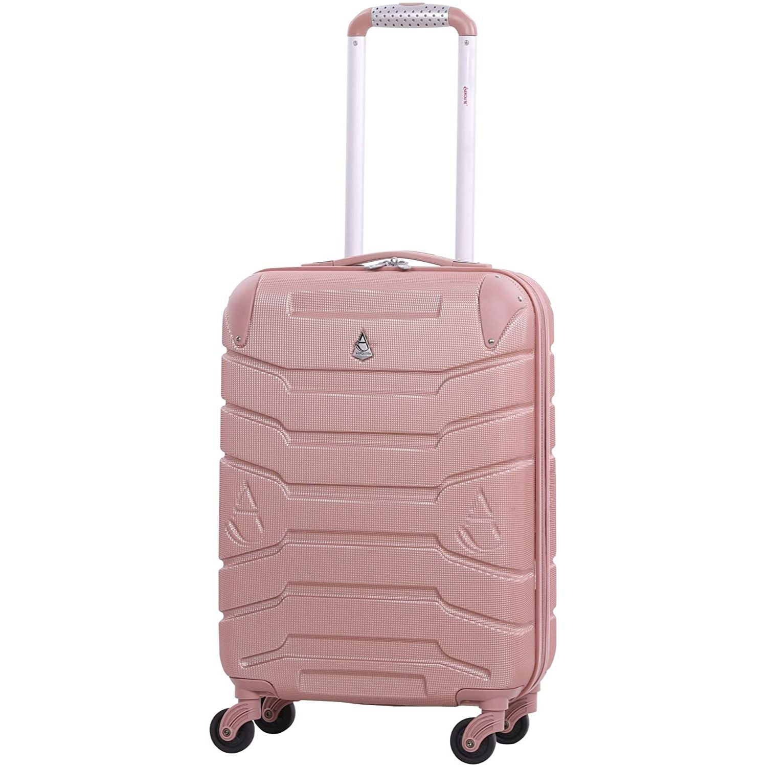 Aerolite Lightweight 4 Wheel ABS Hard Shell Travel Spinner Luggage Suitcases With Inbuilt Luggage Scale (25" & 29"), 3-Digit Combination Barrel Padlock, 5 Year Warranty (Cabin 21", Medium 25", Large 29") - Aerolite UK