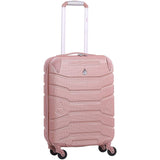 Aerolite Lightweight 4 Wheel ABS Hard Shell Travel Spinner Luggage Suitcases With Inbuilt Luggage Scale (25" & 29"), 3-Digit Combination Barrel Padlock, 5 Year Warranty (Cabin 21", Medium 25", Large 29") - Aerolite UK