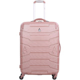 Aerolite Lightweight 4 Wheel ABS Hard Shell Travel Spinner Luggage Suitcases With Inbuilt Luggage Scale (25" & 29"), 3-Digit Combination Barrel Padlock, 5 Year Warranty (Cabin 21", Medium 25", Large 29") - Aerolite UK