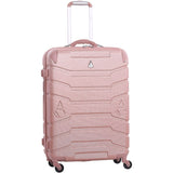 Aerolite Lightweight 4 Wheel ABS Hard Shell Travel Spinner Luggage Suitcases With Inbuilt Luggage Scale (25" & 29"), 3-Digit Combination Barrel Padlock, 5 Year Warranty (Cabin 21", Medium 25", Large 29") - Aerolite UK