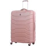 Aerolite Lightweight 4 Wheel ABS Hard Shell Travel Spinner Luggage Suitcases With Inbuilt Luggage Scale (25" & 29"), 3-Digit Combination Barrel Padlock, 5 Year Warranty (Cabin 21", Medium 25", Large 29") - Aerolite UK