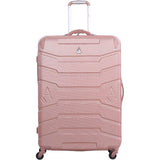 Aerolite Lightweight 4 Wheel ABS Hard Shell Travel Spinner Luggage Suitcases With Inbuilt Luggage Scale (25" & 29"), 3-Digit Combination Barrel Padlock, 5 Year Warranty (Cabin 21", Medium 25", Large 29") - Aerolite UK